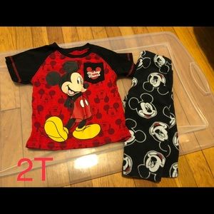 Three 2T pajama sets